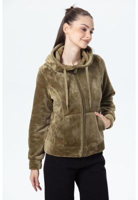 Imagen 2 del producto Polar Mujer Entallado Verde