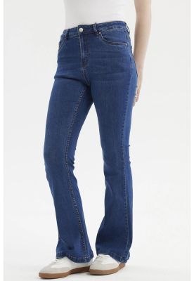 Imagen 2 del producto Jeans Mujer Flare Vale Azul Oscuro