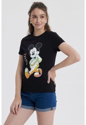 Imagen 2 del producto Polera Mujer Mickey Negro