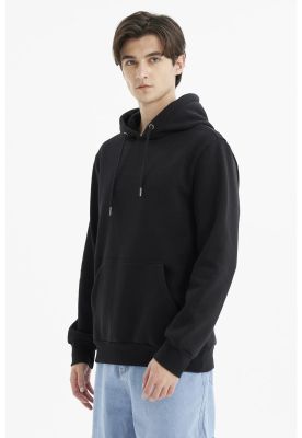 Imagen 2 del producto Polerón Hombre Hoodie Básico Negro - ll