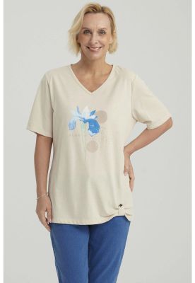 Imagen 1 del producto Polera Mujer Print Beige - ll