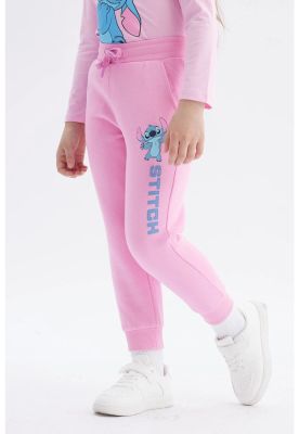 Imagen 2 del producto Pantalón Buzo Niña Jogger Stitch Rosado