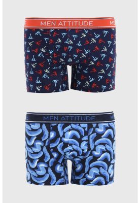 Bóxer Hombre Bipack Estampado Calipso