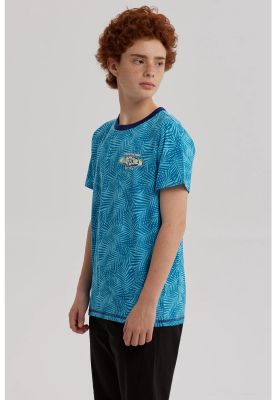 Imagen 2 del producto Polera Niño Full Print Y Estampado Menta