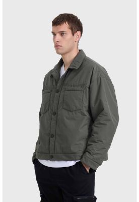 Imagen 2 del producto Chaqueta Hombre Abotonada Verde