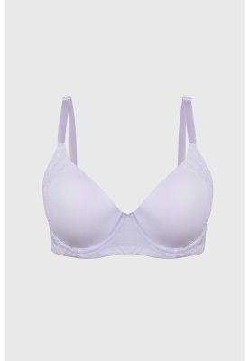 Sostén Mujer Support Detalle Encaje Blanco