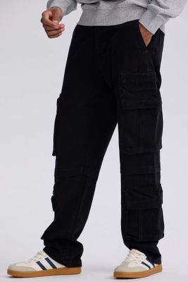 Imagen 2 del producto Jeans Hombre Doble Cargo Negro