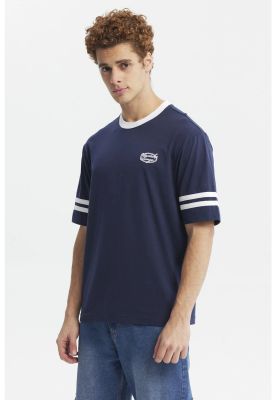 Imagen 2 del producto Polera Hombre Oversize Azul - lll