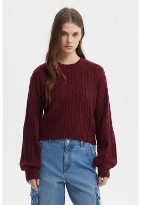 Imagen 1 del producto Sweater Mujer Tejido Juvenil Rojo