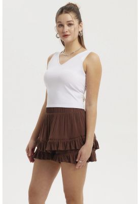 Imagen 2 del producto Polera Mujer Lisa Blanco- lll