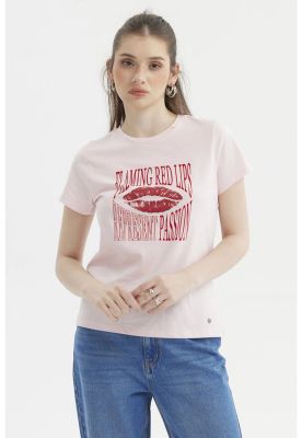 Imagen 2 del producto Polera Mujer Básica Rosado
