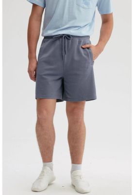 Bermuda Hombre Básico Azul Piedra