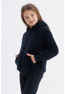 Imagen 2 del producto Polar Niña Peludo Azul Marino