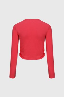 Imagen 2 del producto Polera Niña Recogido Fijo Turquesa