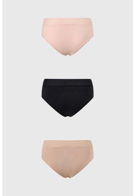 Imagen 2 del producto Calzón Mujer Tripack Bikini Damasco