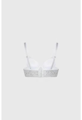 Imagen 2 del producto Sostén Mujer Push Up Detalle Encaje Blanco
