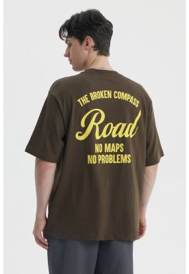 Imagen 2 del producto Polera Hombre Oversize Verde Militar- ll