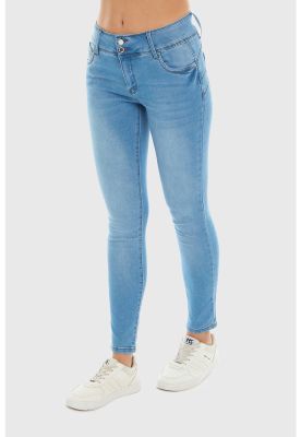 Imagen 2 del producto Jeans Mujer Skinny Kim Lavado Azul - lll