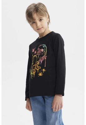 Imagen 2 del producto Polera Niño Bordados Negro