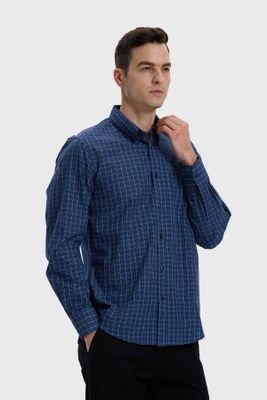 Imagen 2 del producto Camisa Hombre Fantasía Azul