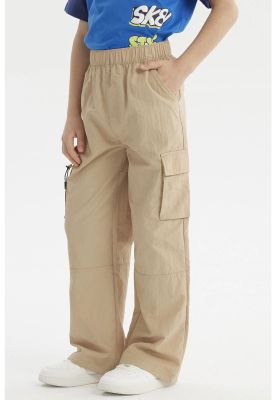 Imagen 2 del producto Pantalón Niño Calce Recto Taslan Kaki