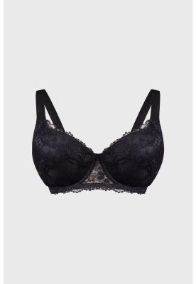 Sostén Mujer Copa Support Full Encaje Negro