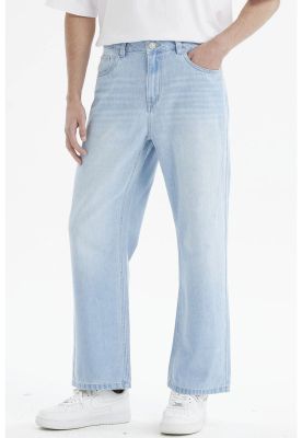 Imagen 1 del producto Jeans Hombre Calce Recto Pinza Azul Claro