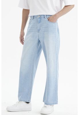 Imagen 2 del producto Jeans Hombre Calce Recto Pinza Azul Claro