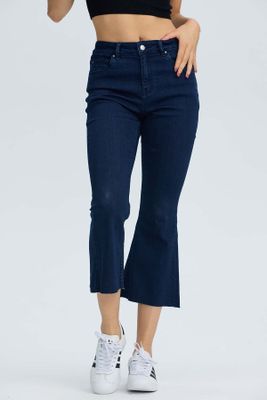 Jeans Mujer Vita Flare Azul Oscuro