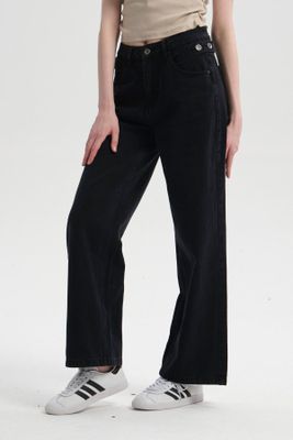 Imagen 2 del producto Jeans Mujer Ajuste Cintura Negro