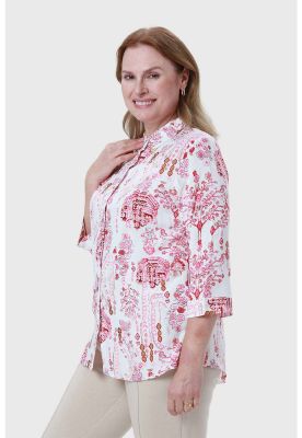 Imagen 2 del producto Blusa Mujer Abotonada Roll Up Crudo - ll