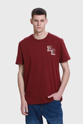 Imagen 1 del producto Polera Hombre Aplicación Burdeo