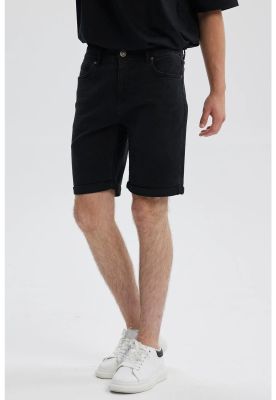 Imagen 2 del producto Bermuda Hombre Básica Roll Up Negro