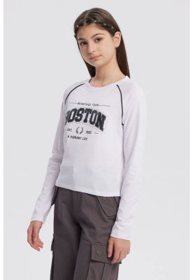 Imagen 2 del producto Polera Niña Argollas Crudo