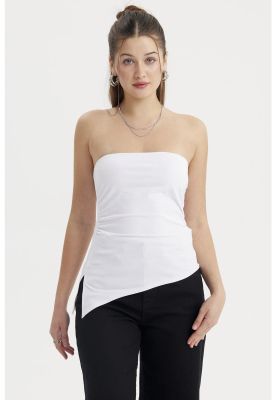 Imagen 1 del producto Polera Mujer Basta Asimétrica Blanco- ll