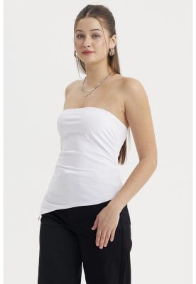 Imagen 2 del producto Polera Mujer Basta Asimétrica Blanco- ll