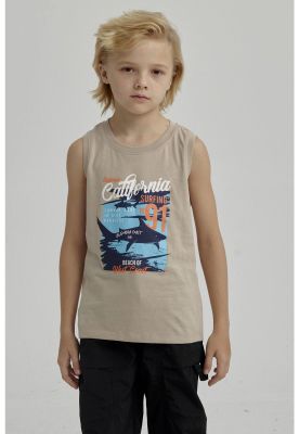 Imagen 1 del producto Polera Niño Print Kaki