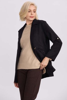 Imagen 2 del producto Chaqueta Mujer Recogido Negro