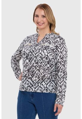 Imagen 2 del producto Blusa Mujer Con Cierre Blanco