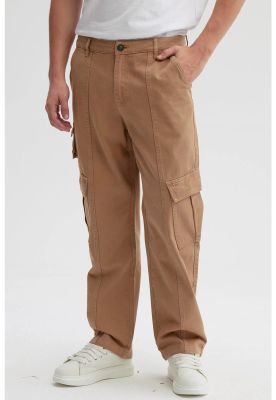 Imagen 1 del producto Jeans Hombre Doble Cargo Café