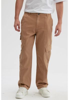 Imagen 2 del producto Jeans Hombre Doble Cargo Café