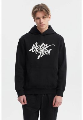 Imagen 1 del producto Polerón Hombre College Grafitti Negro