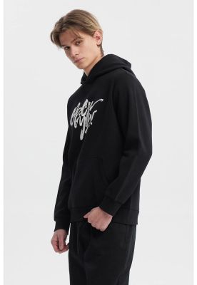 Imagen 2 del producto Polerón Hombre College Grafitti Negro