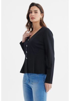 Imagen 2 del producto Blazer Mujer Ajustado Negro