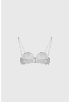 Imagen 2 del producto Sostén Mujer Strappless Encaje Blanco