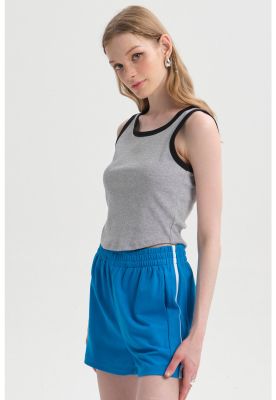 Imagen 2 del producto Peto Mujer Contraste Gris Melange