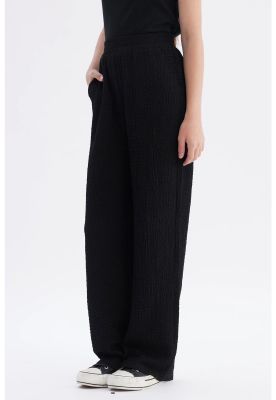 Imagen 2 del producto Polera Niña Rib Cuello Crudo