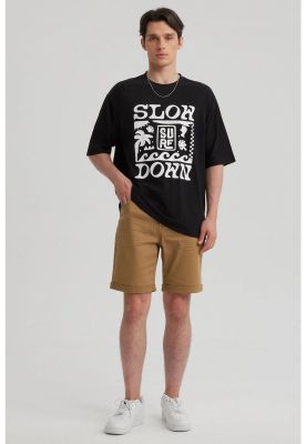 Imagen 2 del producto Bermuda Hombre Color Moda Café