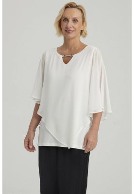 Imagen 2 del producto Polera Mujer Sin Hombros Y Pabilo Crudo