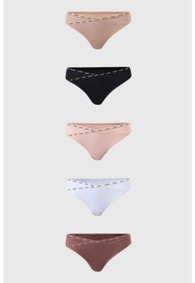 Calzón Mujer Pack 5 Colaless Blanco